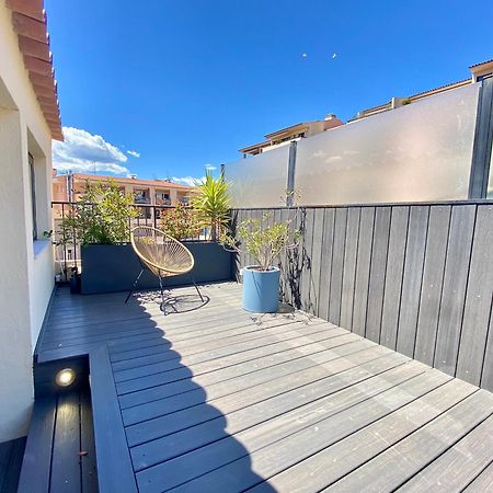 Luxury "Les Toits Du Soleil" - Magnifique Appartement Avec Terrasses Et Jacuzzi - Centre De Cannes - By Scls Locations Exteriör bild