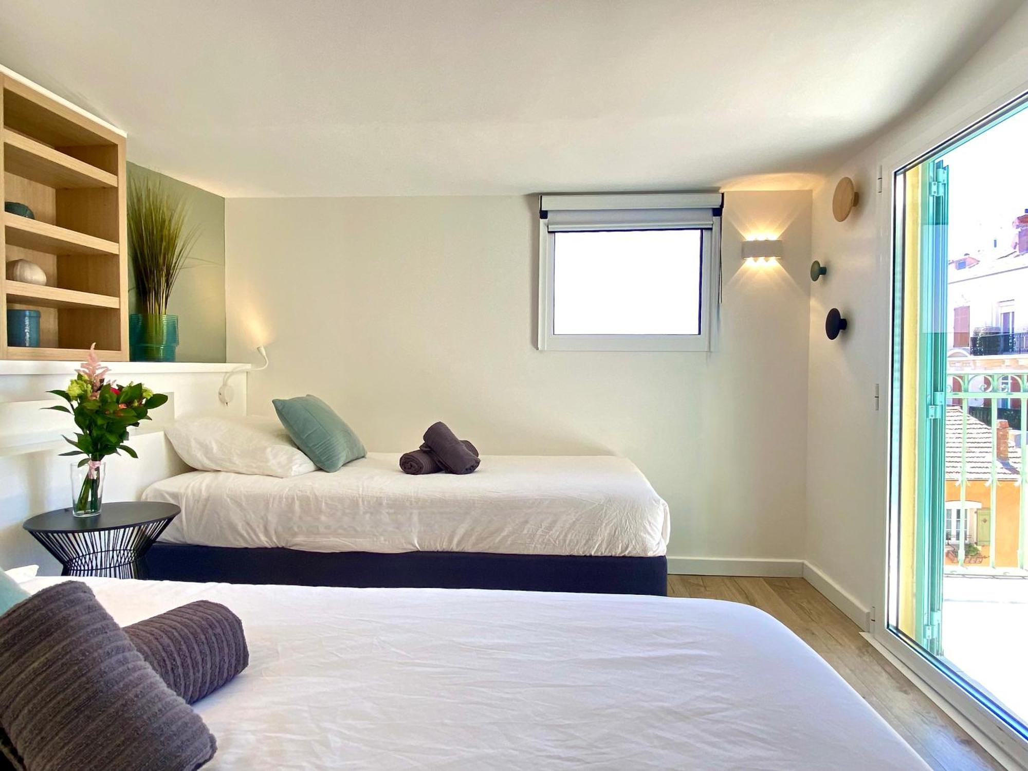Luxury "Les Toits Du Soleil" - Magnifique Appartement Avec Terrasses Et Jacuzzi - Centre De Cannes - By Scls Locations Exteriör bild