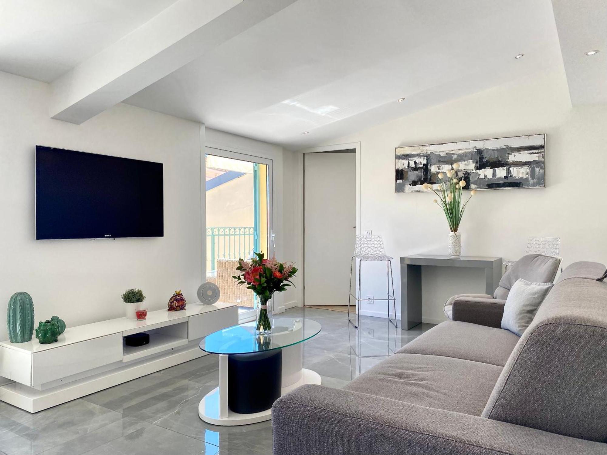Luxury "Les Toits Du Soleil" - Magnifique Appartement Avec Terrasses Et Jacuzzi - Centre De Cannes - By Scls Locations Exteriör bild